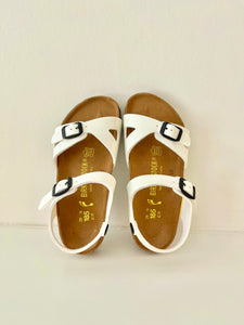 BIRKENSTOCK rio sandaal wit