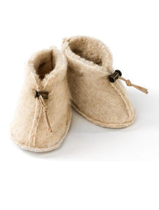 ALWERO babyslofje WOL BEIGE