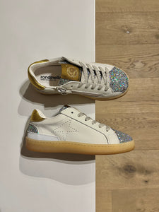 RONDINELLA ster sneaker zilver glitter