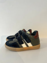 Afbeelding in Gallery-weergave laden, RONDINELLA mini velcro sneaker navy bordeaux
