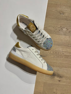 RONDINELLA ster sneaker zilver glitter