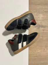 Afbeelding in Gallery-weergave laden, RONDINELLA mini velcro sneaker navy bordeaux
