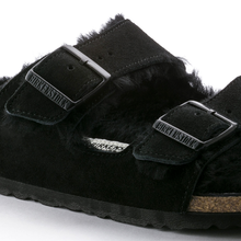 Afbeelding in Gallery-weergave laden, BIRKENSTOCK arizona wol zwart
