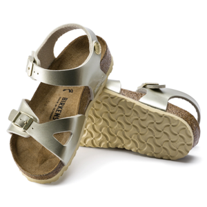 BIRKENSTOCK rio sandaal goud