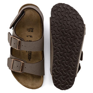 BIRKENSTOCK milano sandaal velcro mokka