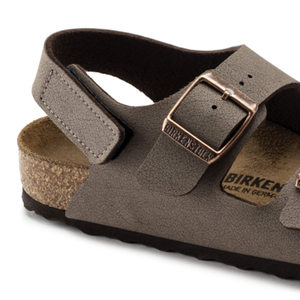 BIRKENSTOCK milano sandaal velcro mokka