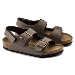 BIRKENSTOCK milano sandaal velcro mokka