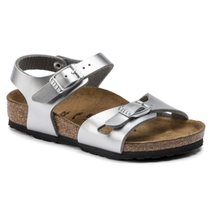 BIRKENSTOCK rio sandaal zilver