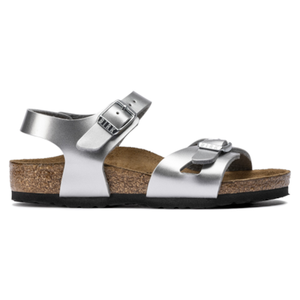 BIRKENSTOCK rio sandaal zilver