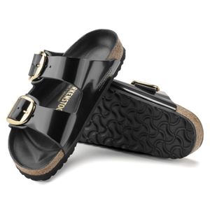 BIRKENSTOCK arizona big buckle zwart high gloss