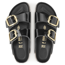 Afbeelding in Gallery-weergave laden, BIRKENSTOCK arizona big buckle zwart high gloss
