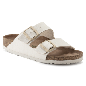 BIRKENSTOCK arizona VEGAN eggshell canvas