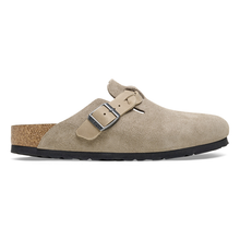 Afbeelding in Gallery-weergave laden, BIRKENSTOCK boston braided taupe suede
