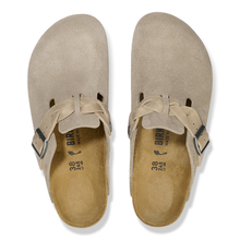 Afbeelding in Gallery-weergave laden, BIRKENSTOCK boston braided taupe suede
